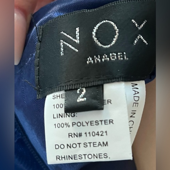 Navy blue short dress, perfect for graduation, a wedding guest, birthday, prom… - Picture 12 of 12